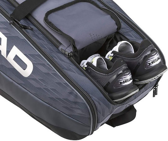 Head Djokovic Monstercombi 2022 12 Racket Tennis Bag Black