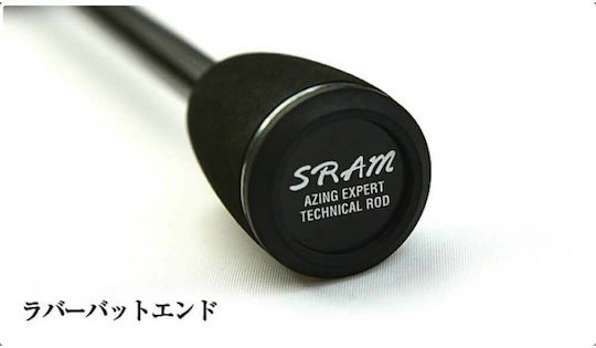 Tict Sram EXR-66T-SIS Риболовен прът за Лек рокфишинг 1.99м 0.1-4гр