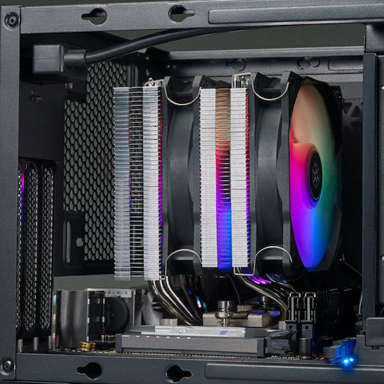 Silverstone Hydrogon D120 ARGB v2 CPU Cooler Dual Fan for Socket AM4/AM5/1200/115x/1700