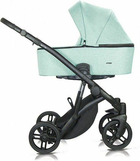 Milu Kids Atteso Adjustable 2 in 1 Baby Stroller Suitable for Newborn Mint