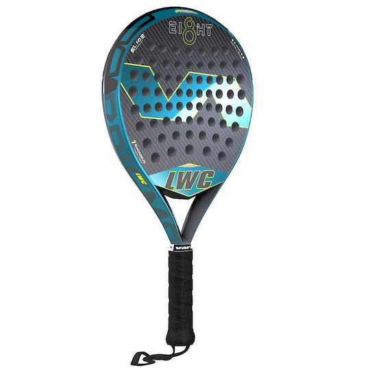 Varlion Lw Carbon 8 Prisma 2022 Ρακέτα Padel Ενηλίκων Μαύρη/Πράσινη