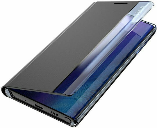 New Sleep Book Δερματίνης Μαύρο (Poco M4 Pro 5G / Redmi Note 11s 5G)