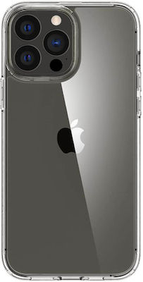 Spigen Crystal Hybrid Umschlag Rückseite Silikon Transparent (iPhone 13 Pro Max) ACS03242