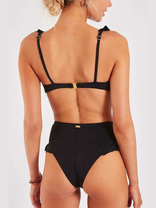 Banana Moon Nauvo Reina Bikini Triunghi Negru