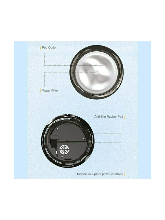 Led Aromatherapy Device LH-XI Iceberg with Timer Black