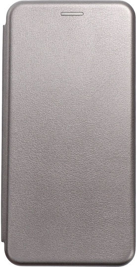 Forcell Elegance Buchen Sie Synthetisches Leder Gray (Huawei P Smart 2019)