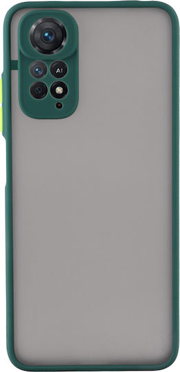 Lime Hardshell Camera Guard Back Cover Plastic / Silicone Durable Green With Yellow Keys (Redmi Note 11 / 11S 4G) 8313660