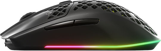SteelSeries Aerox 3 (2022 Edition) Wireless RGB Gaming Mouse 18000 DPI Onyx