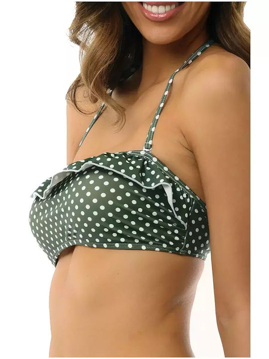 FEMEI BIKINI TOP BANDEAU BANDEAU FĂRĂ BRETELE 1-22/60