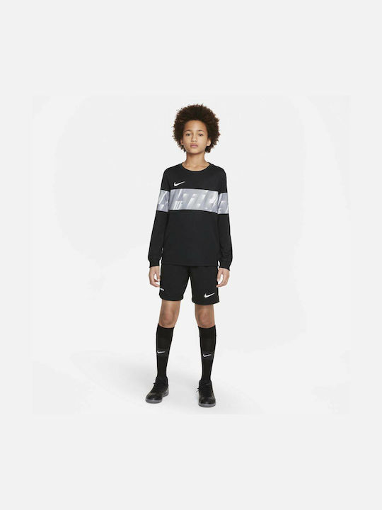 Sportliche Kinder-Shorts/Bermudas Dri-Fit Libero Schwarz