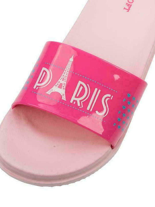 Kids' Slides Fuchsia