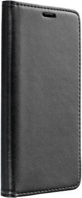 Forcell Magnet Synthetic Leather Book Black (Galaxy S22 Ultra 5G)