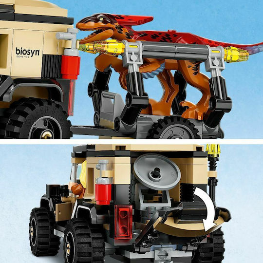 LEGO Jurassic World Pyroraptor & Dilophosaurus Transport για 7+ Ετών 254τμχ