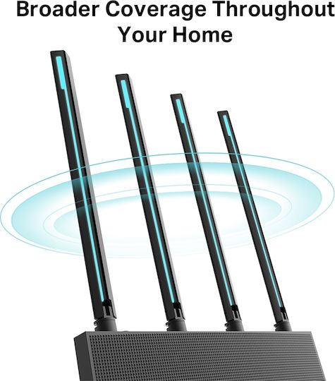 TP-LINK Archer C80 v2.2 Ασύρματο Router Wi‑Fi 5 με 4 Θύρες Gigabit