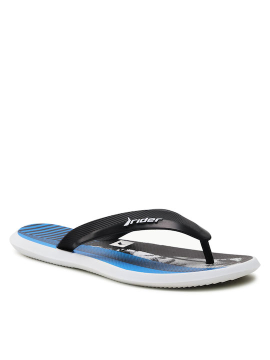 Rider Men's Flip Flops White / Black / Blue