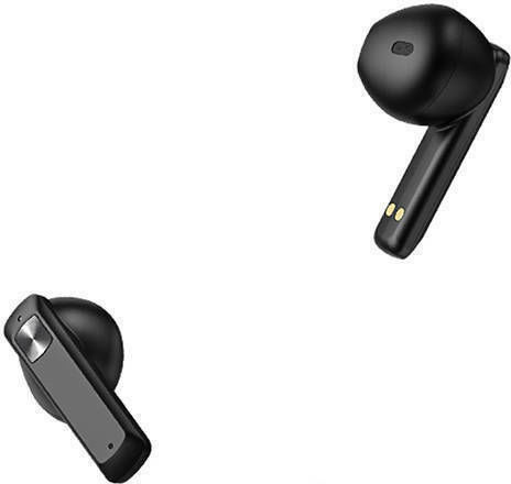 BlitzWolf BW-FPE1 In-ear Bluetooth Handsfree Ακουστικά με Αντοχή στον Ιδρώτα και Θήκη Φόρτισης Μαύρα