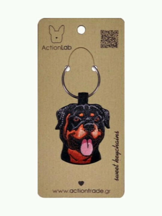ActionLab Μπρελόκ Rottweiler Υφασμάτινο