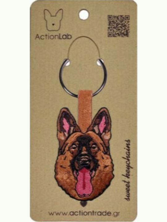 ActionLab Μπρελόκ German Shepherd Υφασμάτινο