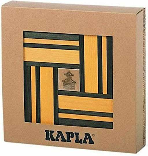 Kapla Παιχνίδι Κατασκευών Ξύλινo Book and Colours για Παιδιά 2+ Ετών