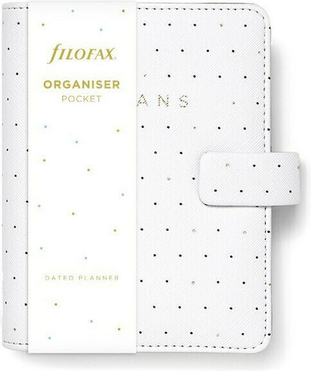 Filofax Organizer Moonlight Pocket Weiß Leder