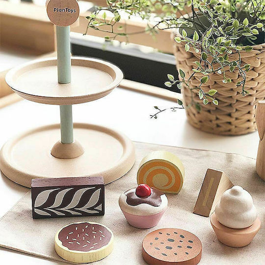 Plan Toys Дървен Комплект Сладкиши За 3+ Години