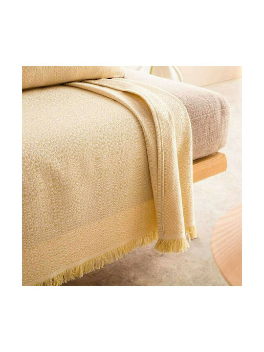 Gofis Home Decorative Pillow Case Liberta 100% Cotton Lemon 841/10 50x50cm