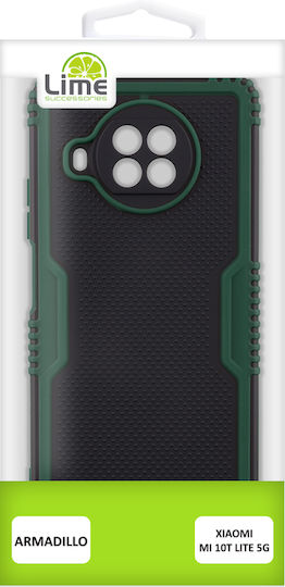 Lime Armadillo Camera Guard Back Cover Plastic Verde (Xiaomi Mi 10T Lite)