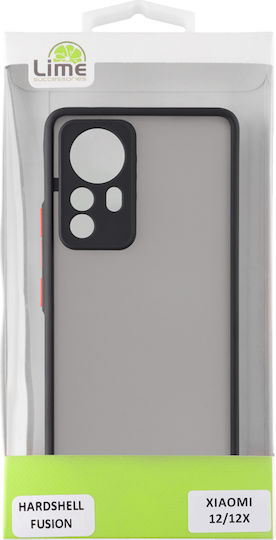 Lime Hardshell Camera Guard Back Cover Πλαστικό / Σιλικόνης Black with Red Keys (Xiaomi 12 / 12X)