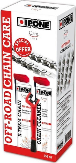 Ipone Road Chain Care Set Îngrijire Lanț Motocicletă 3buc