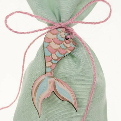 Christening Favor in Pouch made of Fabric