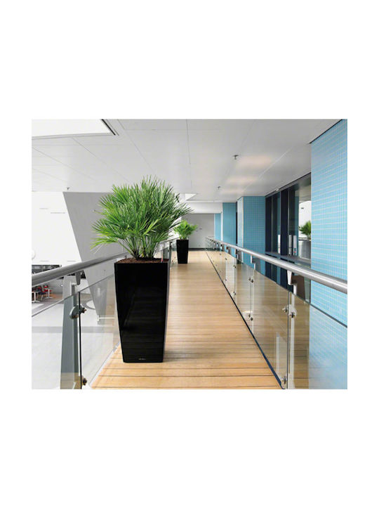 Lechuza Cubico Premium Self-watering Pot Plastic 39.5x39.5x75.5cm.