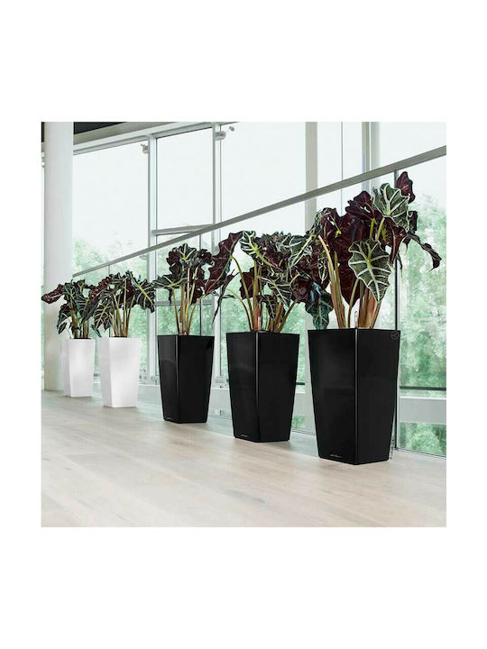 Lechuza Cubico Premium Self-watering Pot Plastic 39.5x39.5x75.5cm.