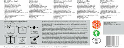 Tactical Foodpack SOS With Out Meat Fertigmahlzeit für das Überleben mit Gemüse Wöchentlich 2,1 kg 0001016 2100gr
