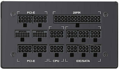 Segotep KunLun KL-1250G 1250W Τροφοδοτικό Υπολογιστή Full Modular 80 Plus Gold