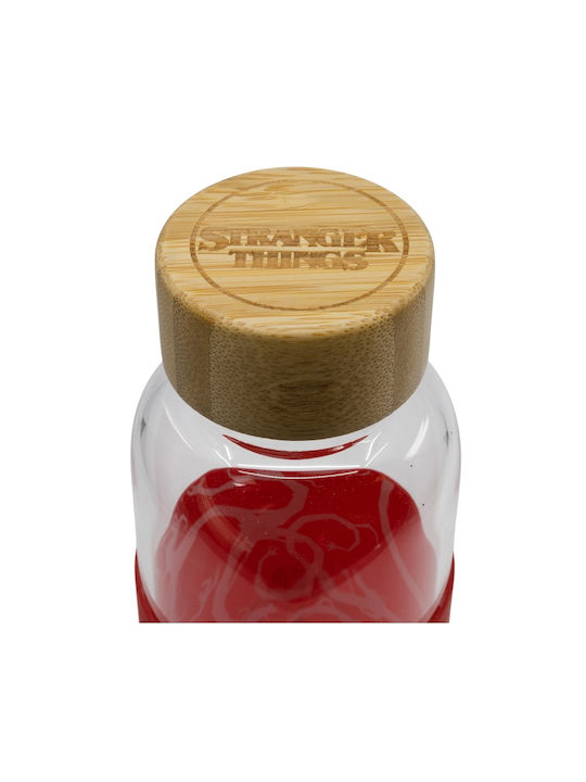 Stor Stranger Things Bottiglia Grătare comerciale Sticlă con tappo a vite Transparent 585ml