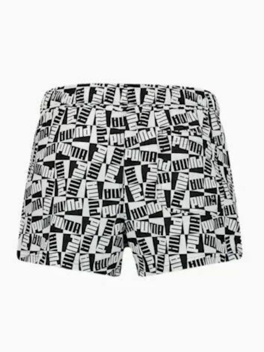 Men's Swimwear Shorts Black with Patterns
