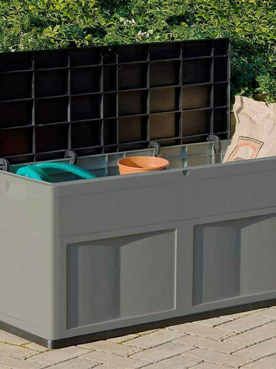 Toomax Outdoor Storage Box Multibox Trend 320lt Gray L119xW46xH60cm 9371160-21