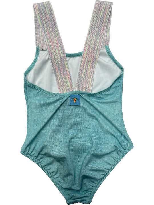 Tortue Kids Swimwear One-Piece Turquoise Tortue Kids Swimwear One-Piece Turquoise