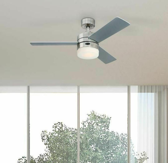 Westinghouse Alta Vista Ventilator De Tavan 105cm Cu Lentile De Mărire Satin Chrome