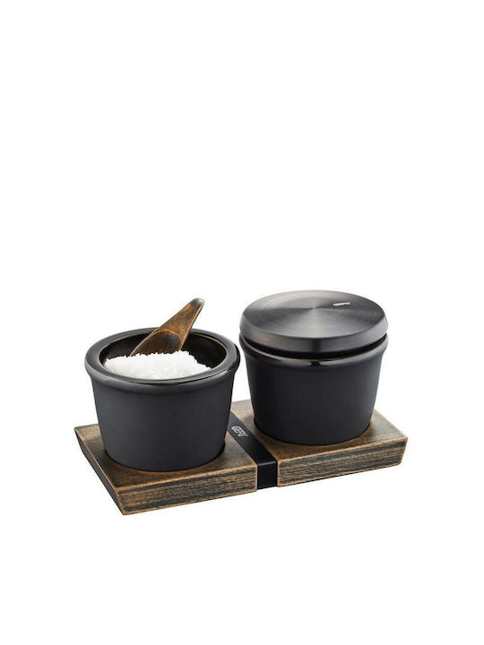 Gefu Plastic Tabletop Spice Jar X-plosion Black