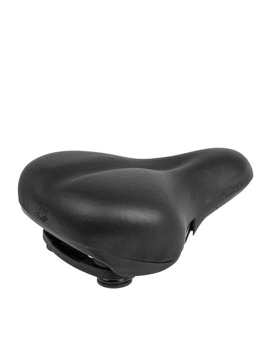M-Wave Elast L City Black Bicycle Saddle City