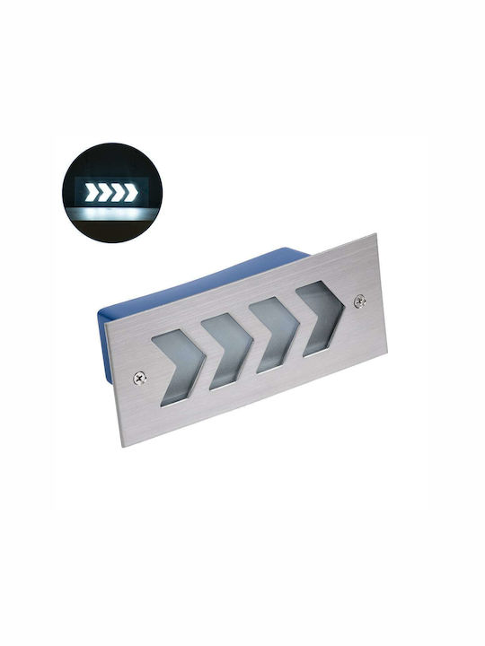 GloboStar Στεγανή Πλαφονιέρα LED 6W 6000K GloboStar Στεγανή Πλαφονιέρα LED 6W 6000K
