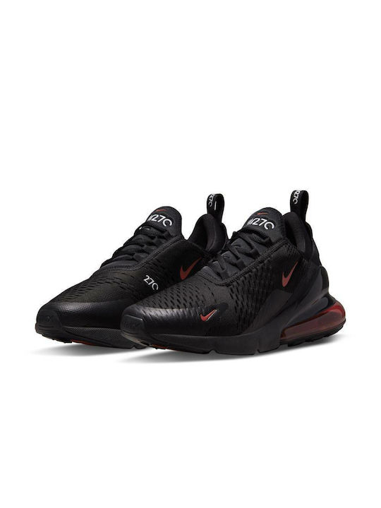 Nike Air Max 270 Men's Sneakers Black / White / University Red