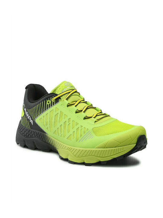 Spin Ultra Sport Shoes Trail Running Yellow