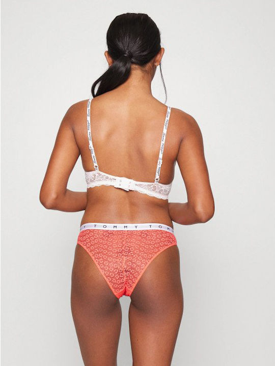 Γυναικεία Brazil 3Pack με Δαντέλα Peach/Hawaii Coral/Island Blue