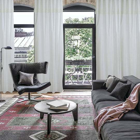 Das Home Пердета И Завеси С Презрамки 2143 Бяла 140x260см