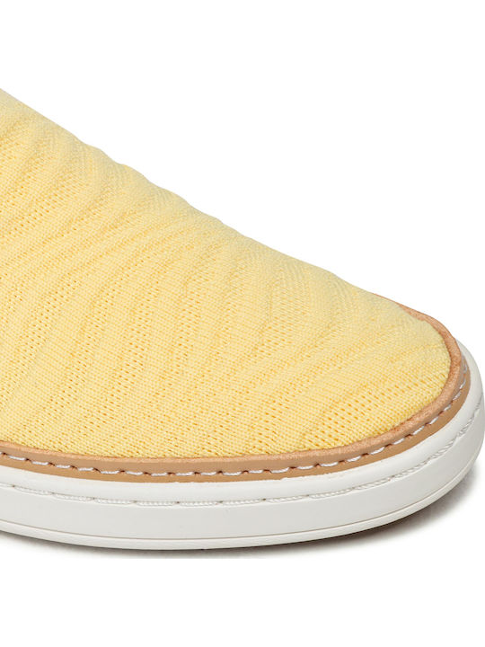 Sammy Γυναικεία Slip-On Κίτρινα