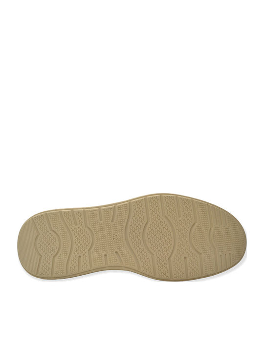 72224 Leder Herren Freizeitschuhe Beige
