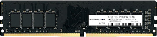 Innovation IT DDR4 με Module 1x8GB και Ταχύτητα 3200 για Desktop