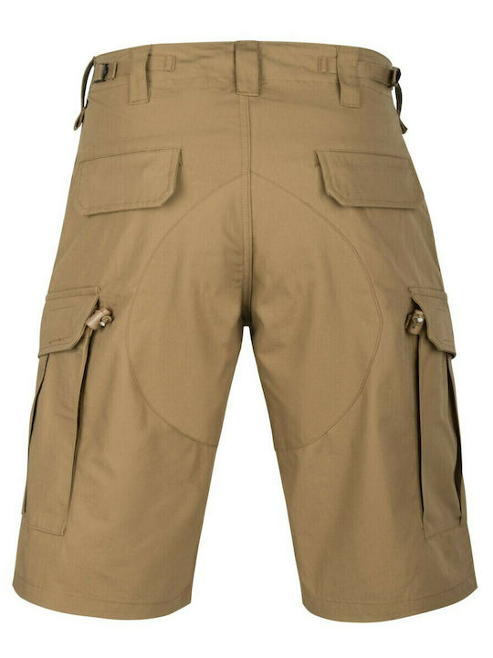 Helikon Tex Shorts CPU PolyCotton Ripstop Κυνηγετικό Παντελόνι Βερμούδα σε Καφέ χρώμα